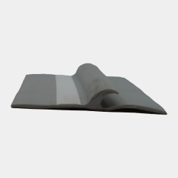 Bande de ragage Shark Fin Gris & Blanc | Protection Semi-Rigide