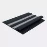 Bande de ragage Shark Fin Gris & Blanc | Protection Semi-Rigide
