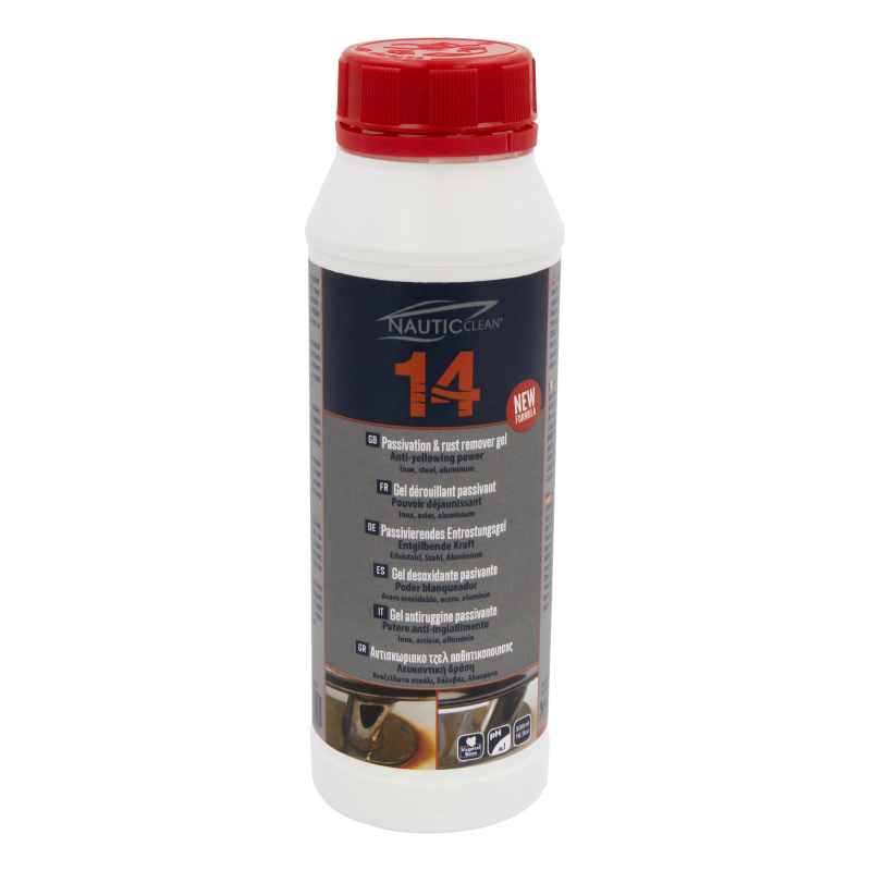 Gel dérouillant passivant inox – entretien accastillage bateau