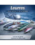 Leurres de pêche pour bateau et pêche en mer