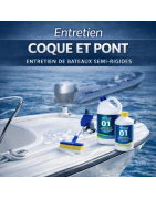 Entretien coque et pont bateau | Nettoyage et protection nautique