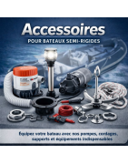 Accessoires nautiques pour bateaux semi-rigides