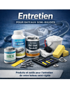 Produits d’entretien pour bateaux semi-rigides