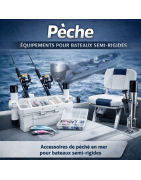 Équipements de pêche pour bateaux semi-rigides