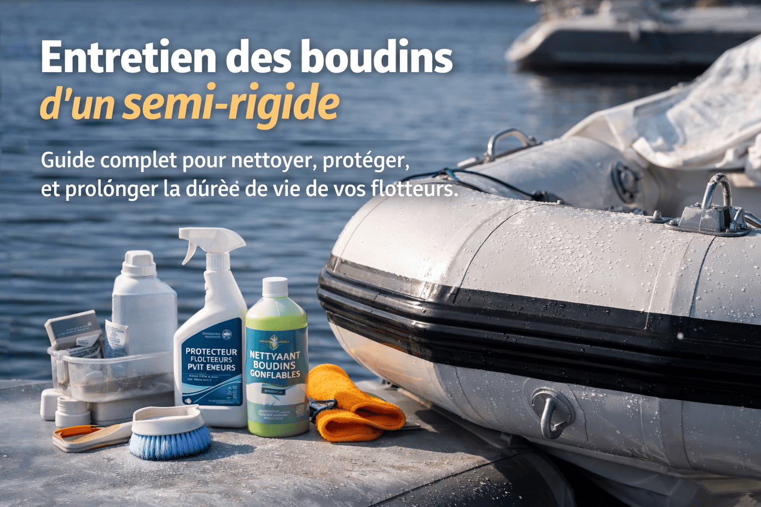 Article entretien boudins semi-rigide